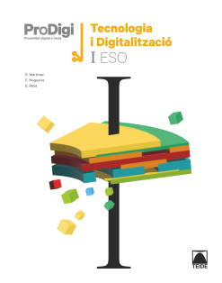 [9788430774937] Quadern ProDigi. Tecnologia i digitalització I ESO