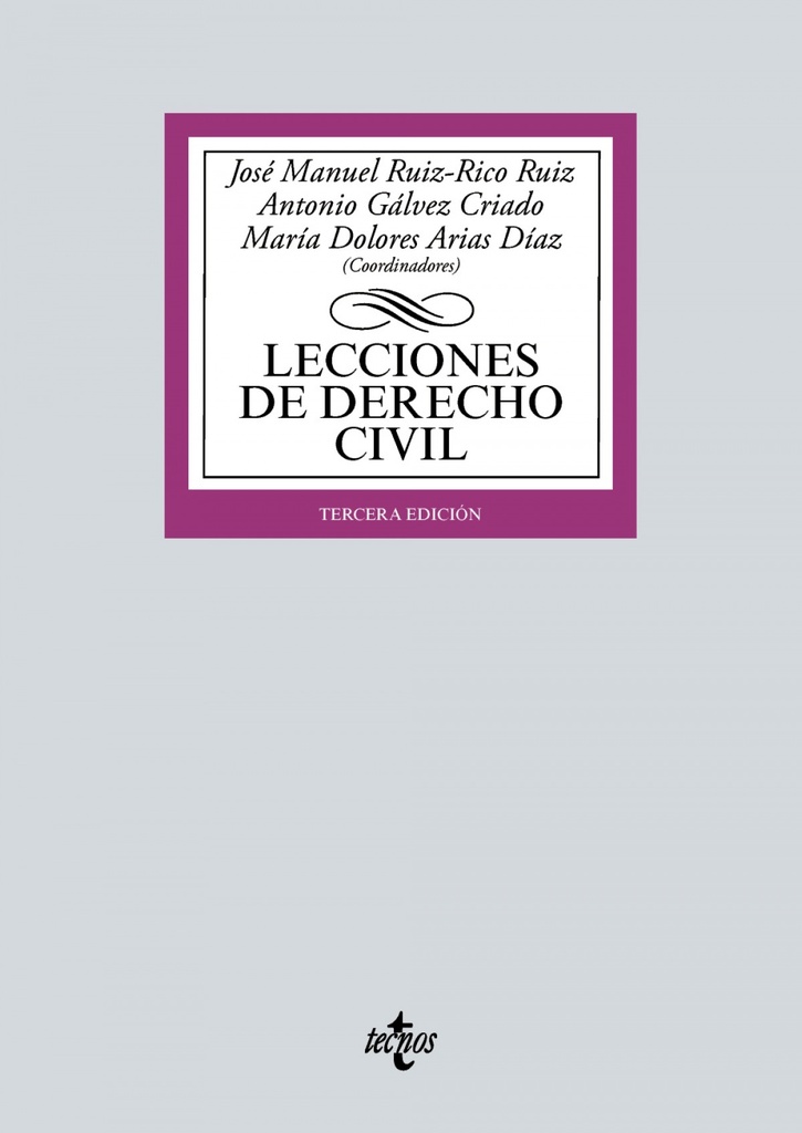 [9788430983018] Lecciones de Derecho Civil