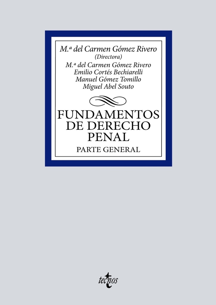 [9788430986828] Fundamentos de Derecho Penal