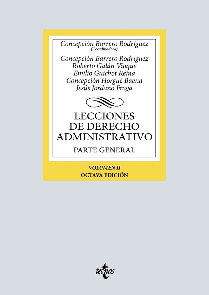 [9788430992874] Lecciones de Derecho Administrativo