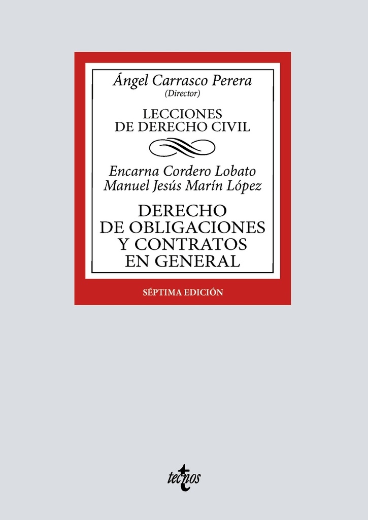 [9788430992898] Derecho de obligaciones y contratos en general