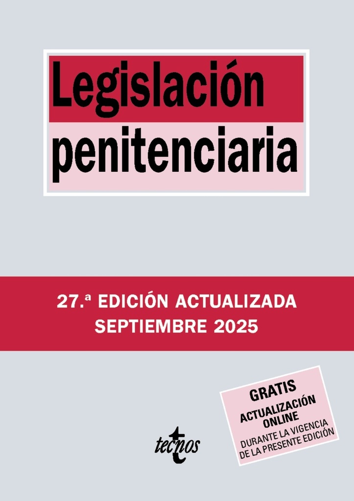 [9788430993109] Legislación penitenciaria