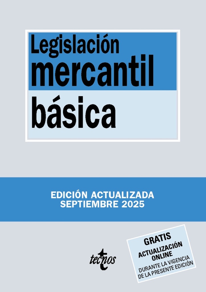 [9788430993116] Legislación mercantil básica