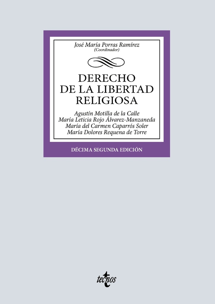 [9788430993680] Derecho de la libertad religiosa