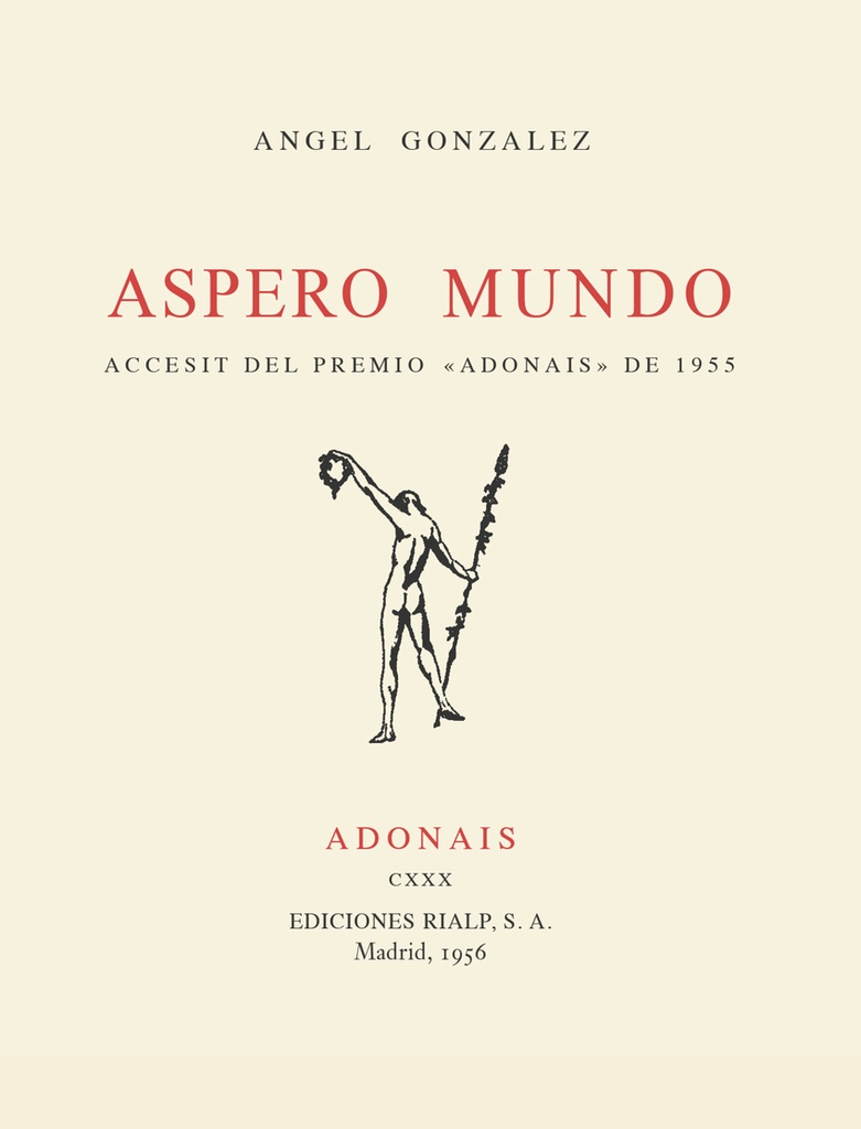 [9788432172823] Áspero mundo
