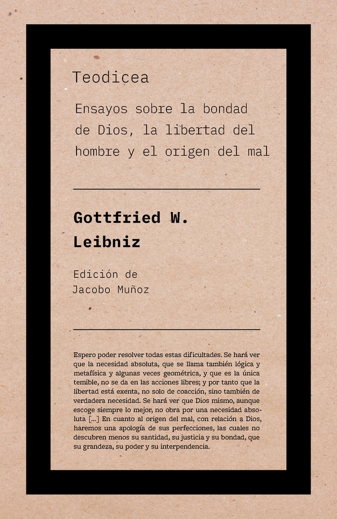 [9788418546402] Teodicea