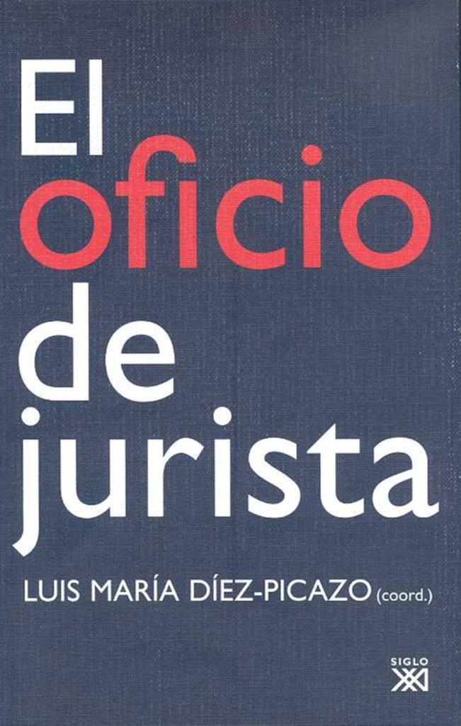 [9788432312533] El oficio de jurista