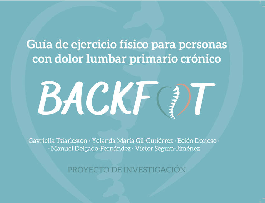 [9788433874993] Guía de ejercicio físico para personas con dolor lumbar primario crónico