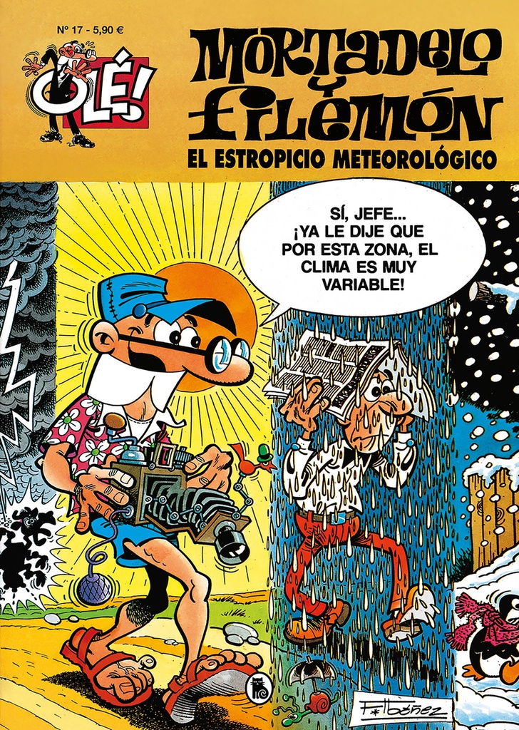 [9788402427144] El estropicio meteorológico (Olé! Mortadelo 17)