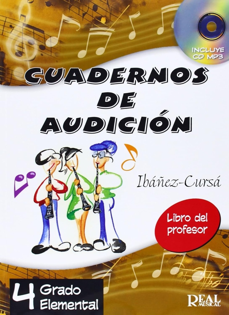 (PROF).CUADERNOS AUDICION GRADO 4 ELEMENTAL (PROFE