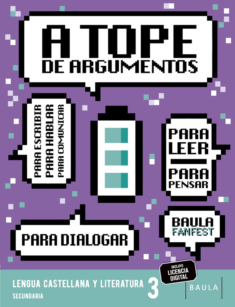 [9788447951871] Lengua castellana y literatura 3º Secundaria Libro alumno Fanfest