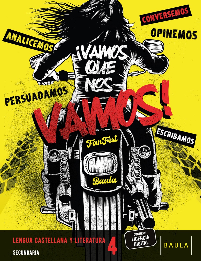 [9788447951932] Lengua castellana y literatura 4º Secundaria Libro alumno Fanfest