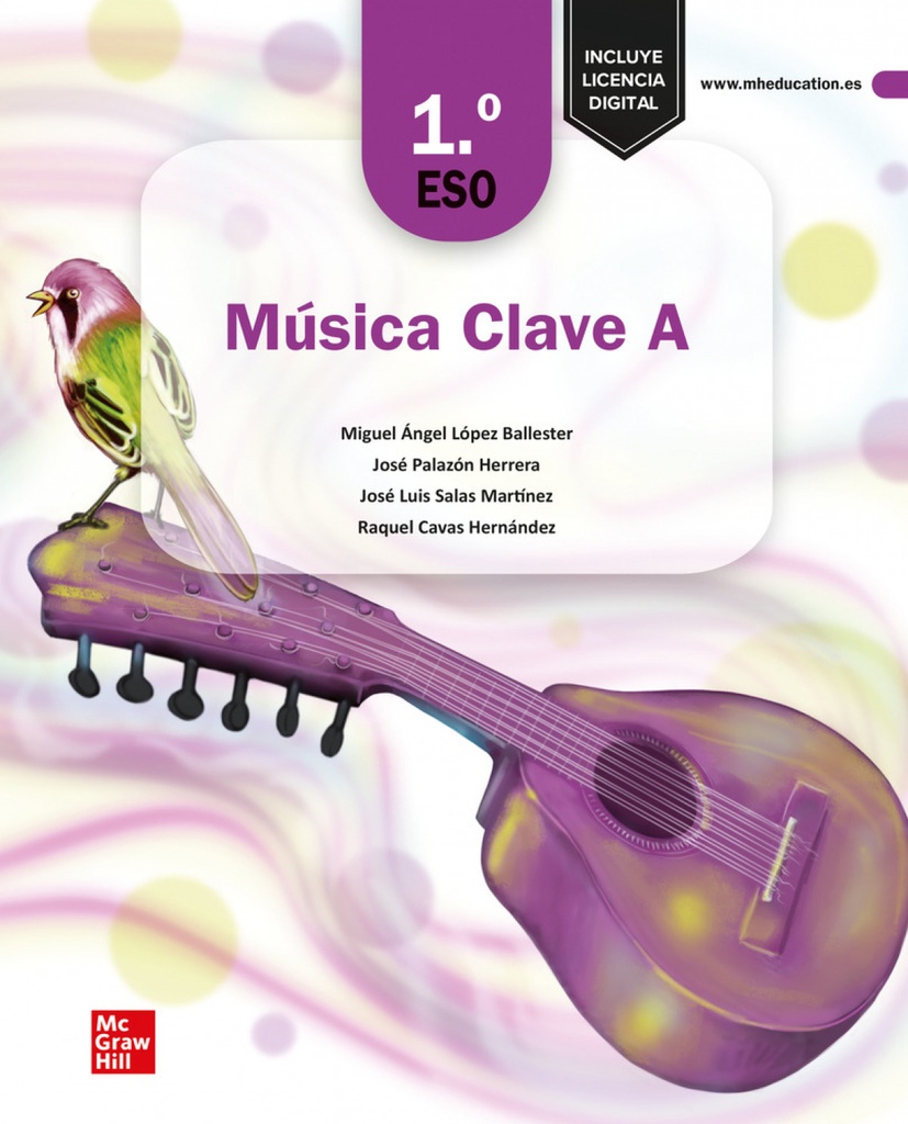 [9788448634117] Musica Clave A 1o ESO Val Cas LA + DIG