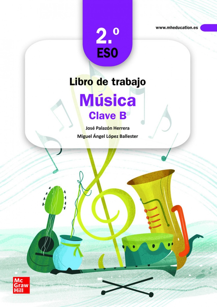 [9788448638337] Libro de trabajo Música Clave B - 2º ESO