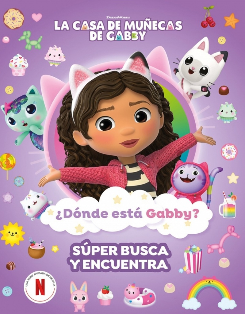 [9788448870058] La casa de muñecas de Gabby. Actividades - ¿Dónde está Gabby? Un súper busca y encuentra