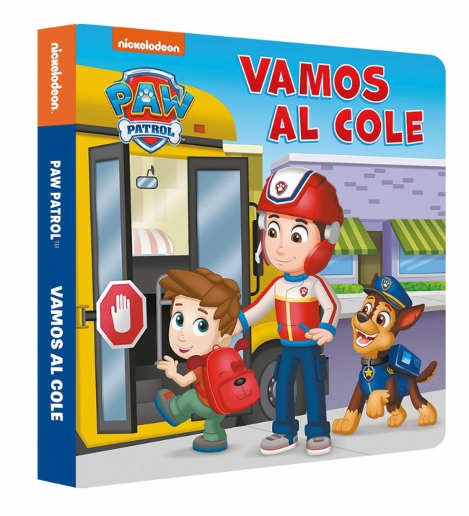 [9788448870126] Paw Patrol / Patrulla Canina. Libro de cartón - Vamos al cole