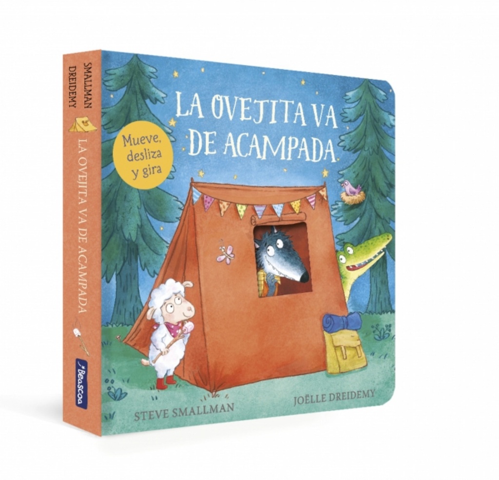 [9788448870393] La ovejita va de acampada (La ovejita que vino a cenar. Libro de cartón)