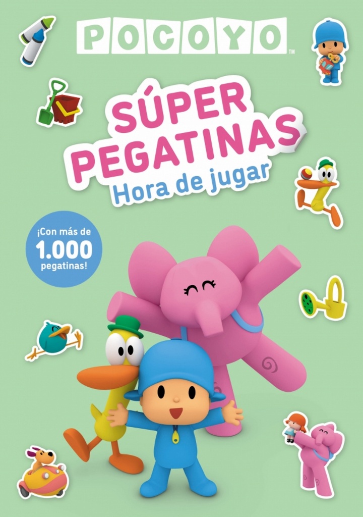 [9788448870799] Pocoyó. Actividades - Súper pegatinas. Hora de Jugar. ¡Con más de 1.000 pegatinas!