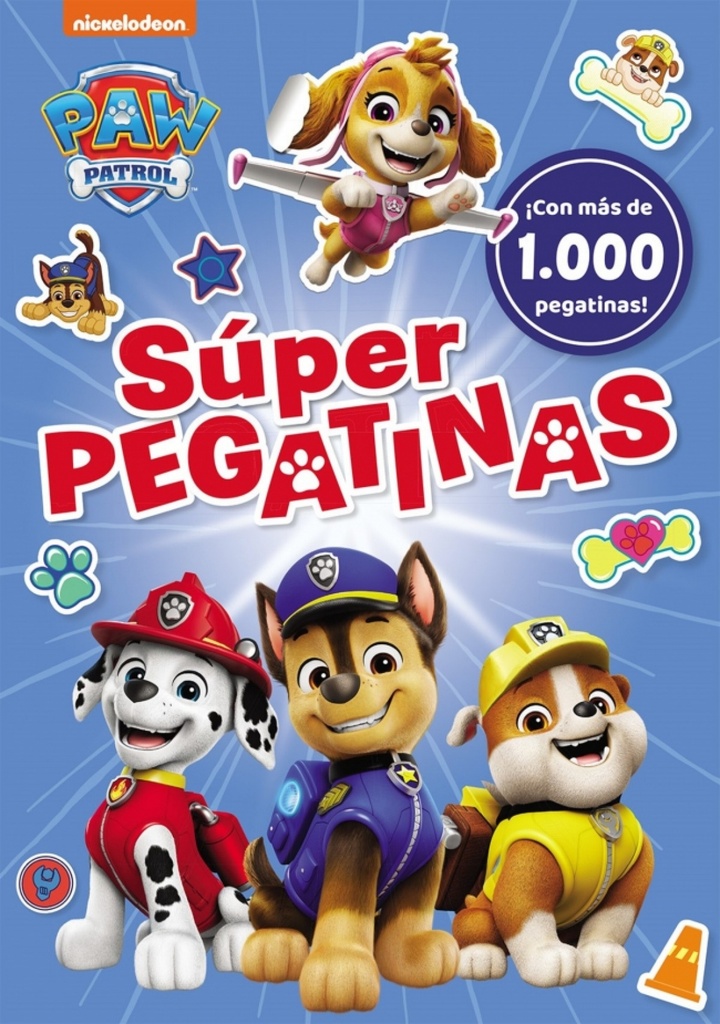 [9788448870805] Paw Patrol / Patrulla Canina. Actividades - Súper pegatinas. ¡Con más de 1.000 pegatinas!
