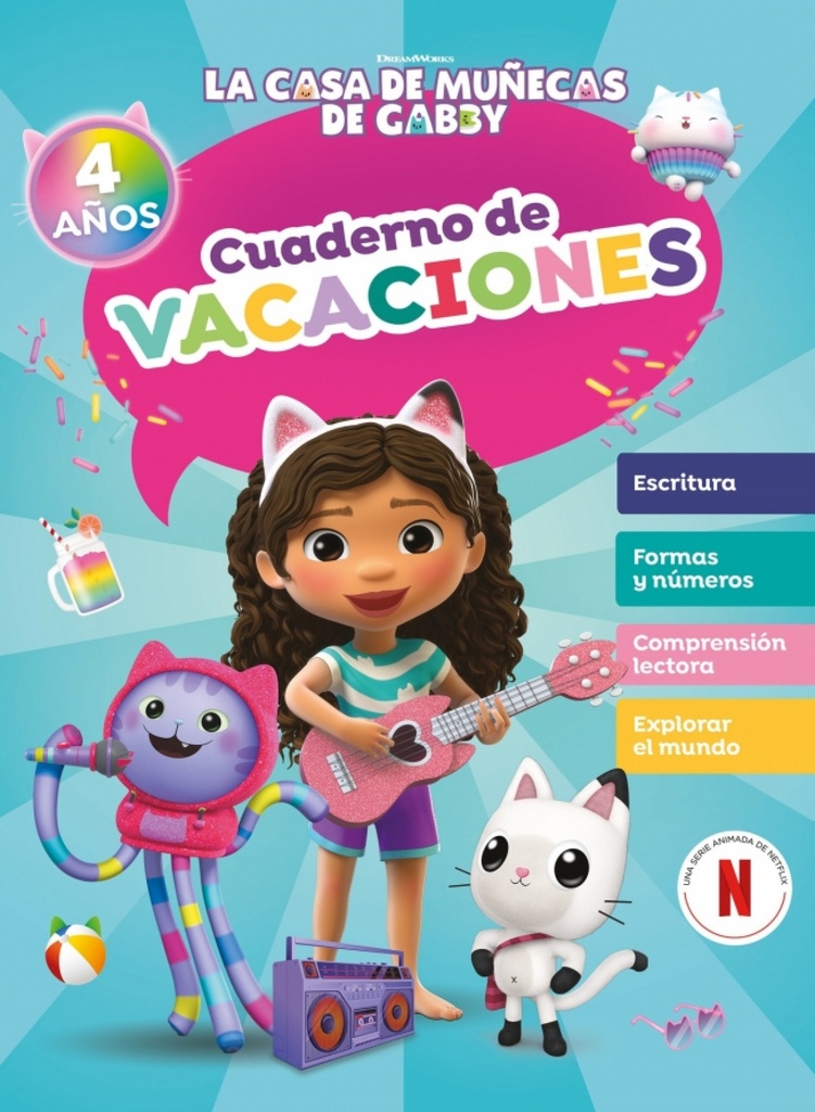 [9788448870867] La casa de muñecas de Gabby. Cuaderno de vacaciones - 4 años