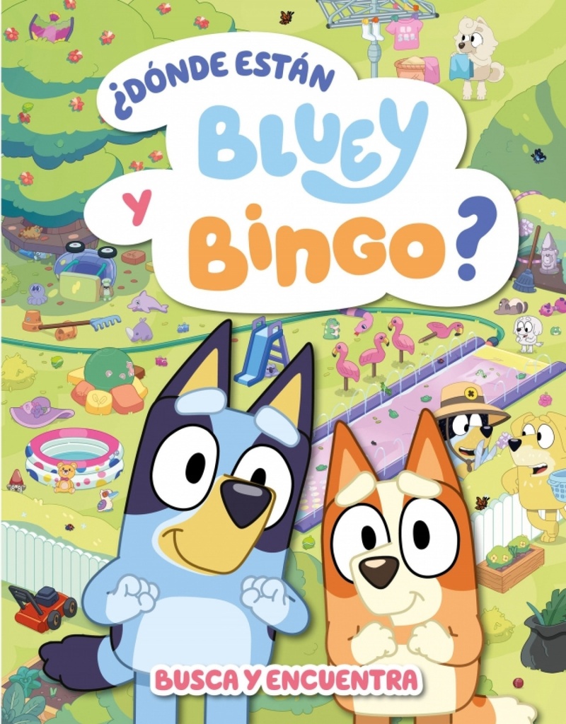 [9788448870973] Bluey. Actividades - ¿Dónde están Bluey y Bingo? (Edición en español)