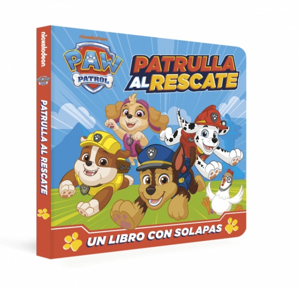 [9788448871260] Paw Patrol / Patrulla Canina. Libro de cartón con solapas - Patrulla al rescate
