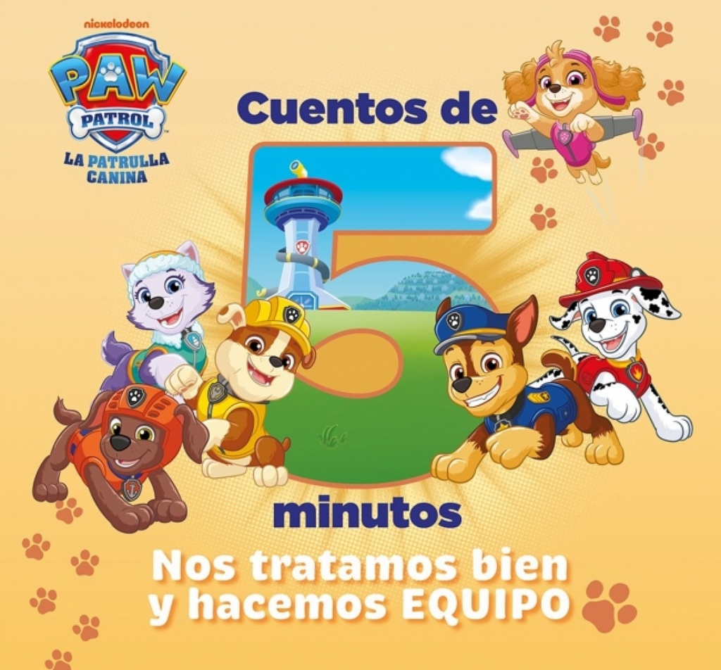 [9788448872090] PAW PATROL PATRULLA CANINA UN CUENTO CUENTOS DE 5 MINUTOS NO