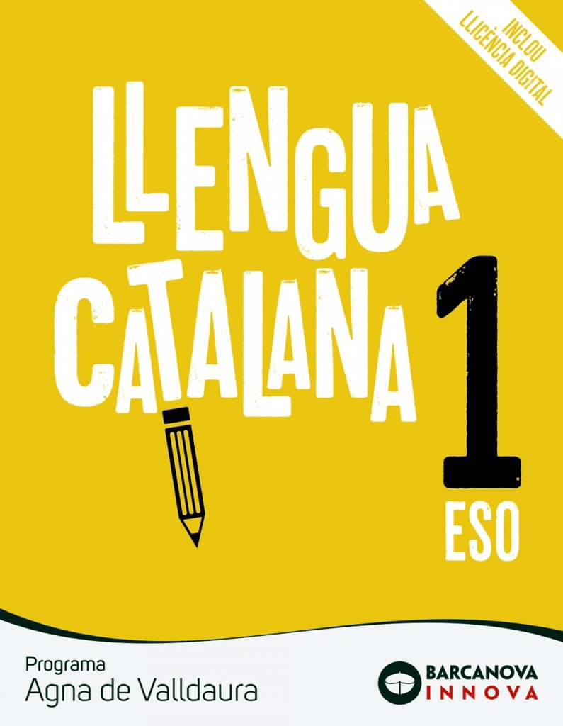 [9788448950262] Agna de Valldaura 1 ESO. Llengua catalana