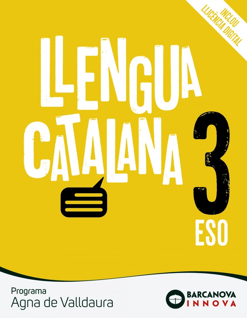 [9788448950378] Agna de Valldaura 3 ESO. Llengua catalana
