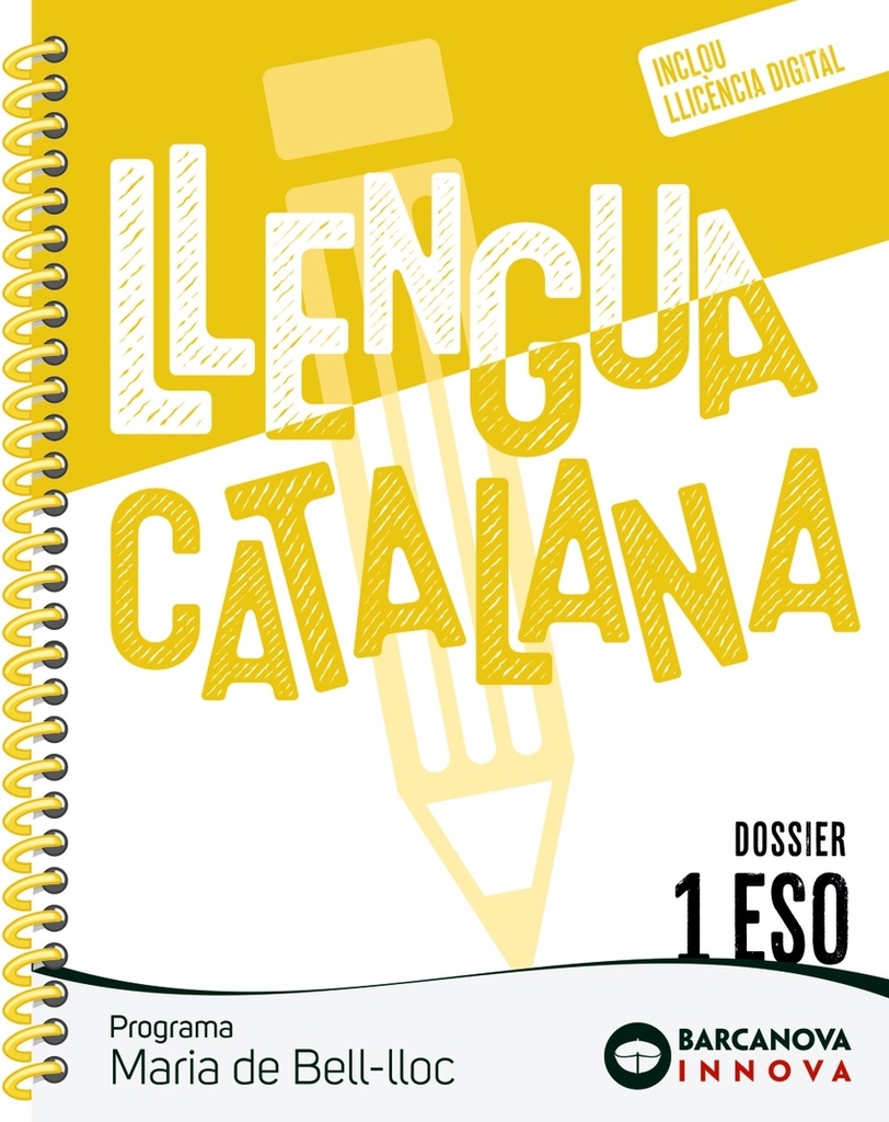 [9788448957230] Maria de Bell-lloc 1 ESO. Dossier. Llengua catalana