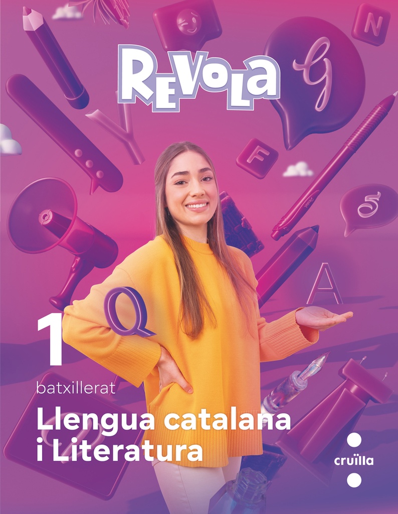 [9788466153836] Lengua catalana i Literatura. 1 Batxillerat. Revola