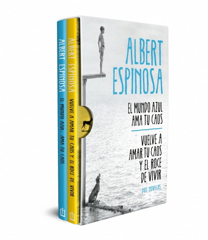 [9788466380799] Albert Espinosa (edición estuche con: El mundo azul. Ama tu caos / Vuelve a amar tu caos y el roce de vivir)