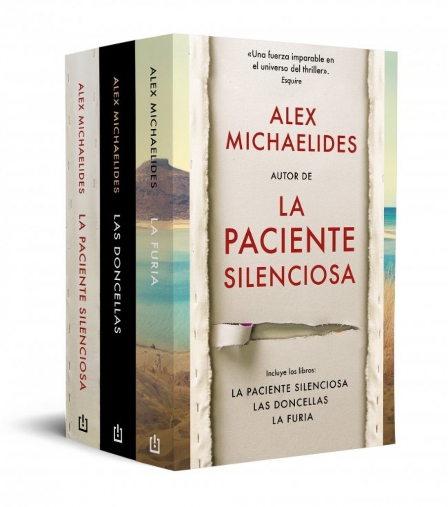[9788466382748] Pack Alex Michaelides (contiene: La paciente silenciosa / La furia / Las Doncellas)