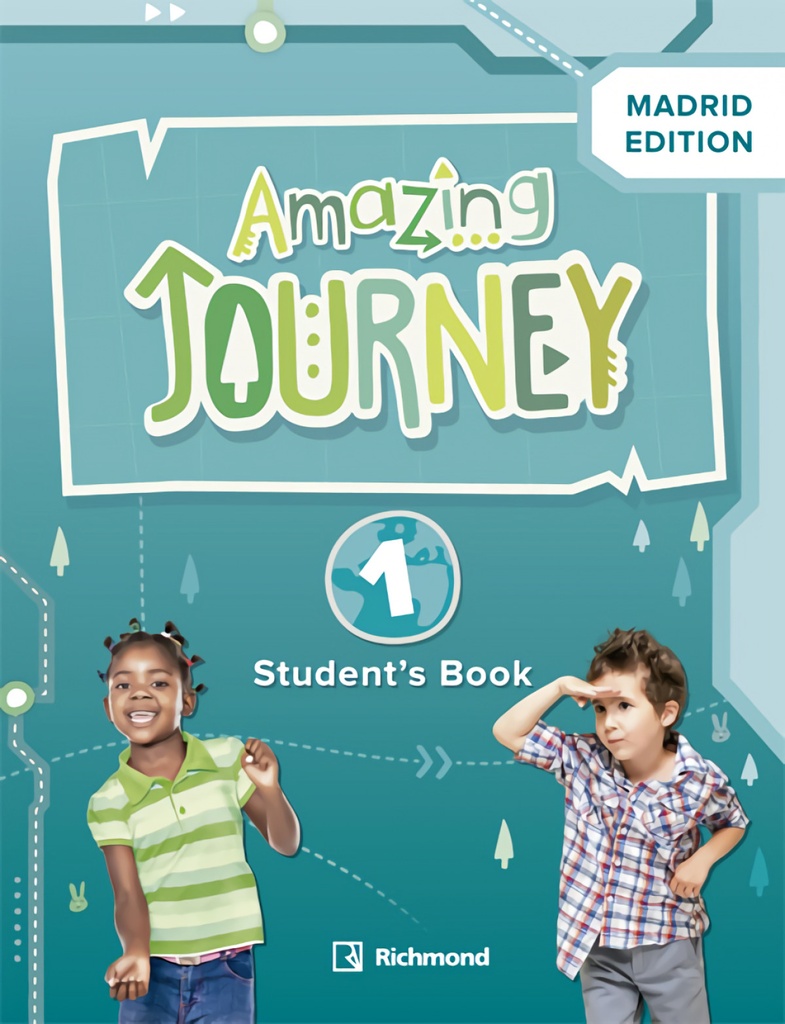 [9788466828031] AMAZING JOURNEY 1 STD PACK MADRID