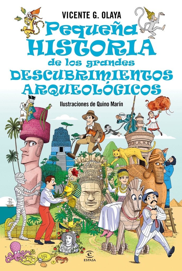 [9788467076165] Pequeña historia de los grandes descubrimientos arqueológicos