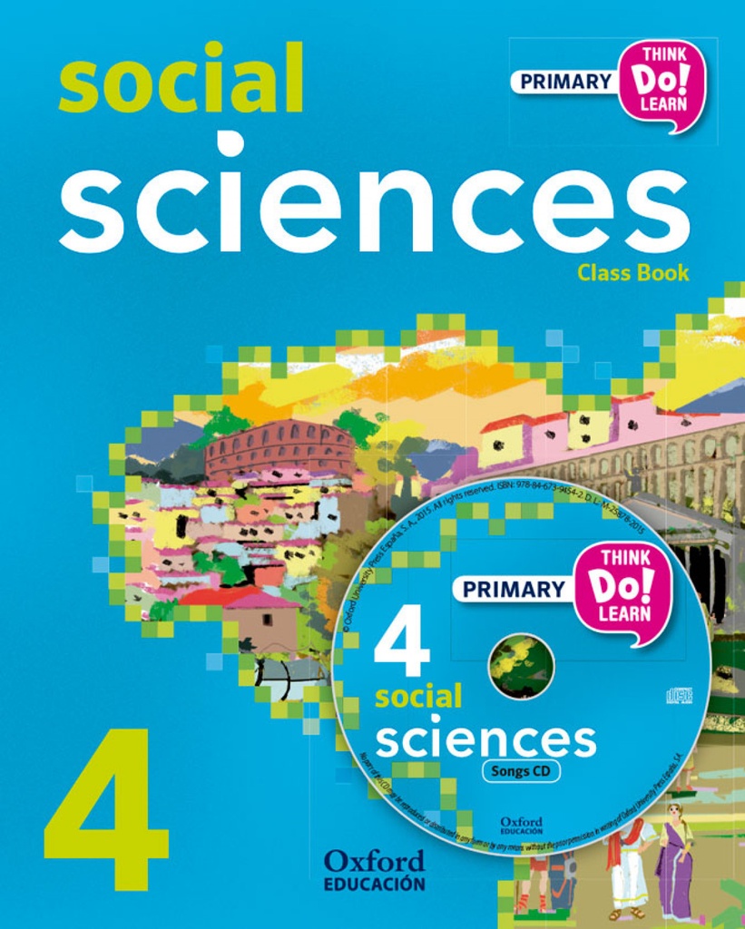 [9788467392357] Think Do Learn Social Science 4th Primary Students Book + CD