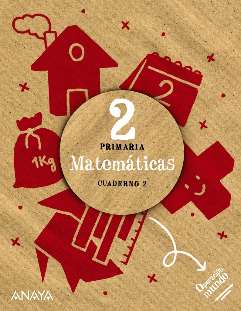 [9788467804348] CUADERNO MATEMÁTICAS 2-2ºPRIMARIA. OPERACIÓN MUNDO 2023