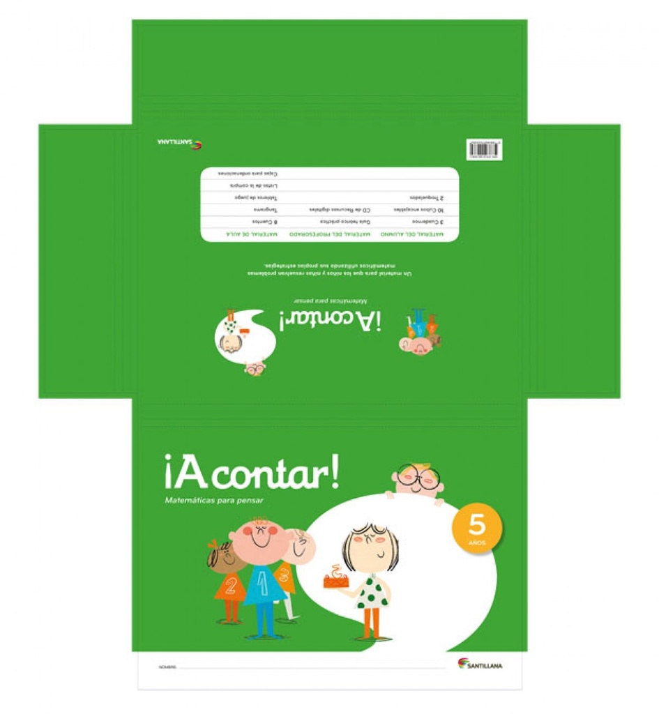 [9788468029382] íA CONTAR ! MATEMATICAS PARA PENSAR 5 AÑOS