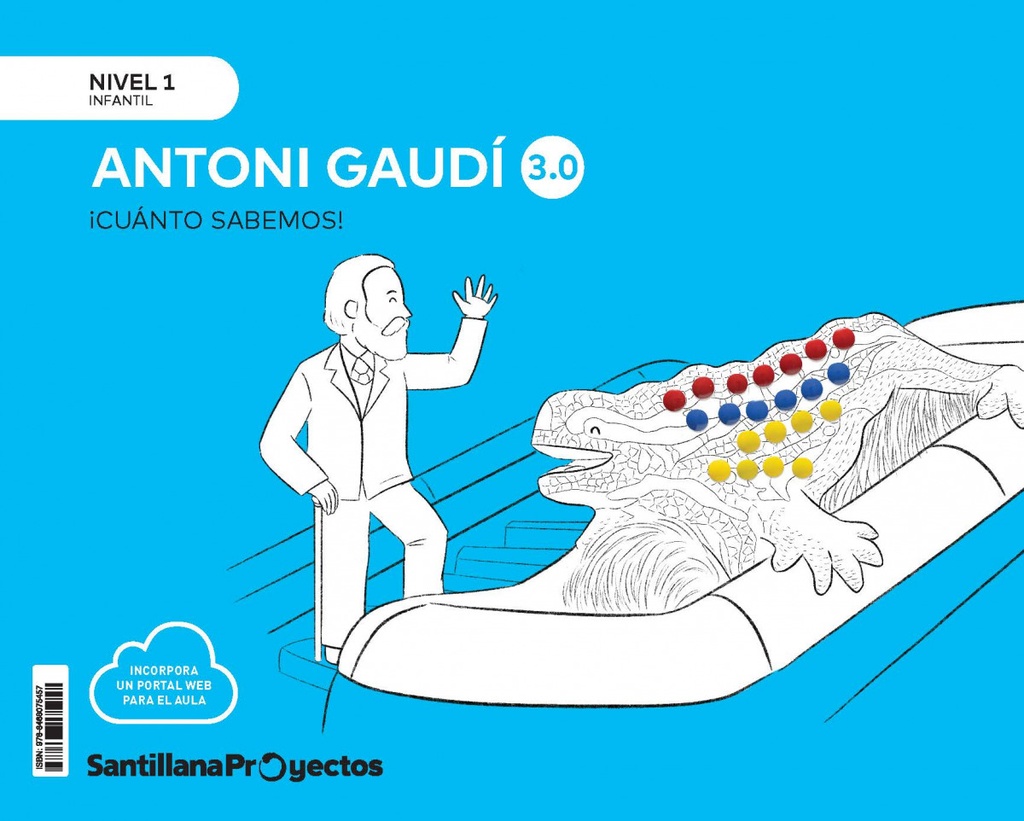 [9788468075457] NIVEL 1 GAUDI 3.0 CUANTO ED24