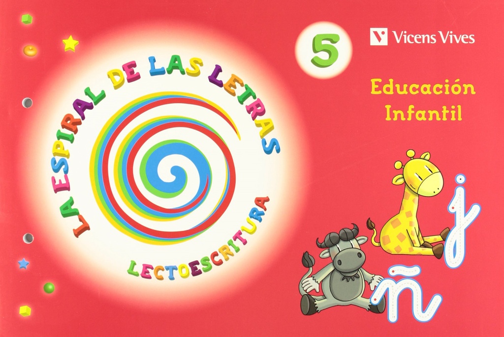 [9788468202501] (11).LECTOESCRITURA 5.(ESPIRAL DE LETRAS) INFANTIL