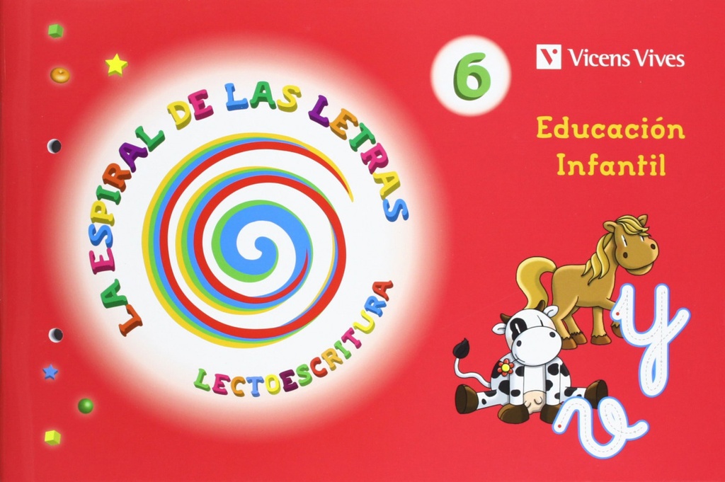 [9788468202518] (11).LECTOESCRITURA 6.(ESPIRAL DE LETRAS) INFANTIL