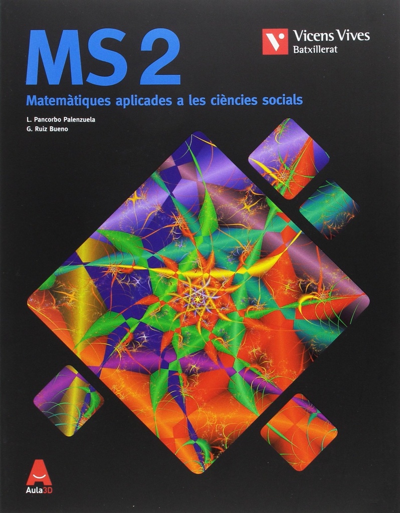 [9788468236100] Matemàtiques socials 2n.batxillerat. Cataluña. Aula 3D