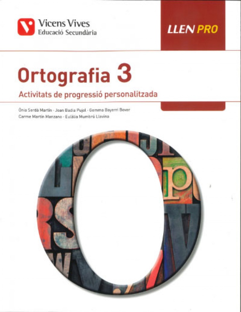 [9788468245195] LLEN PRO 3 ORTOGRAFIA