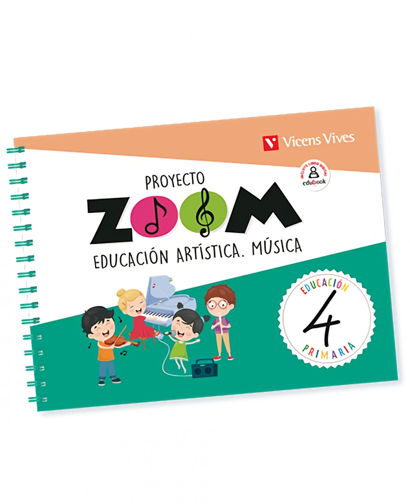 [9788468261980] EDUCACIÓN ARTÍSTICA MÚSICA 4ºPRIMARIA. ZOOM 2019