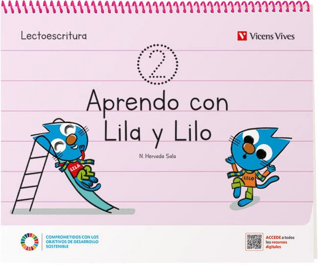 [9788468280790] APRENDO CON LILA Y LILO CUADERNO 2