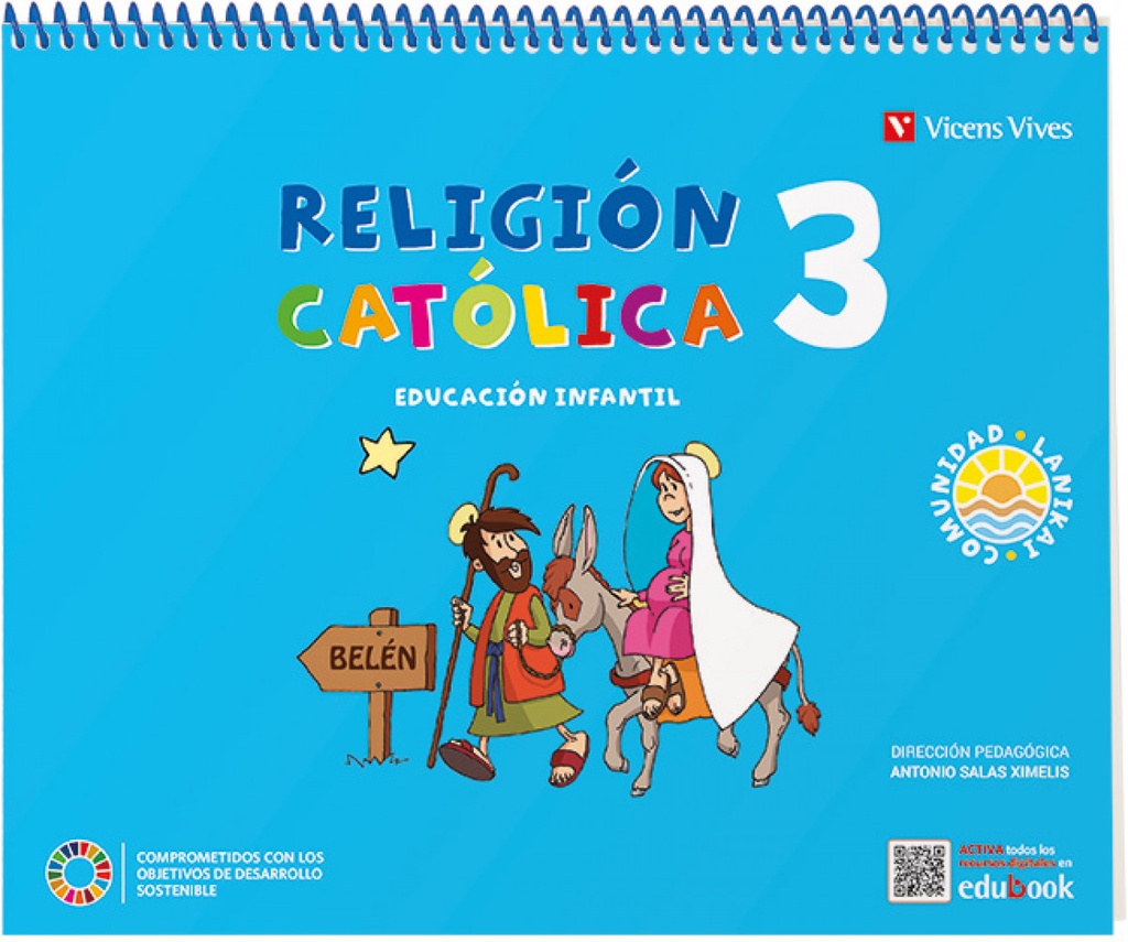 [9788468283036] RELIGION CATOLICA 3 AÑOS (COMUNIDAD LANIKAI)
