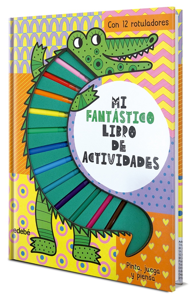 [9788468373638] MI FANTÁSTICO LIBRO DE ACTIVIDADES. COCODRILO