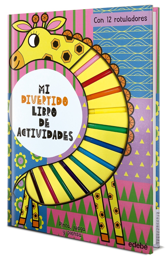 [9788468373645] MI DIVERTIDO LIBRO DE ACTIVIDADES. JIRAFA