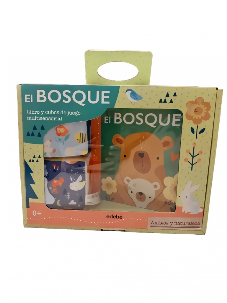 [9788468375366] EL BOSQUE. Libro y cubos de juego multisensorial