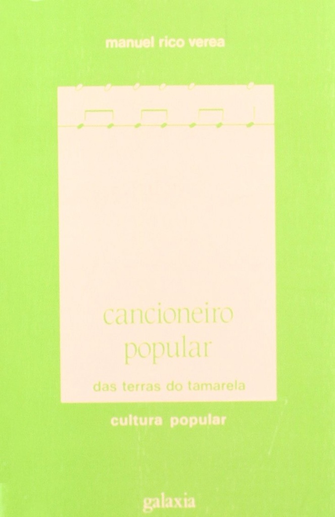 Cancioneiro popular das terras do Tamarela